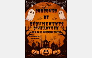 Concours de Déguisements Halloween